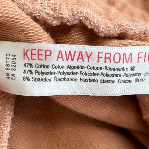 Free People Movement Sunny Skinny Jogger Sweatpants Sunbaked Tan Cotton Blend, M - Picture 11 of 11